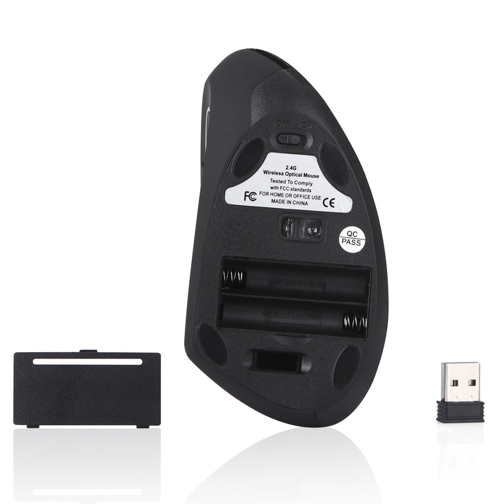 Left Hand Vertical Mouse Wireless Mouse - HZ TANOLI LLC