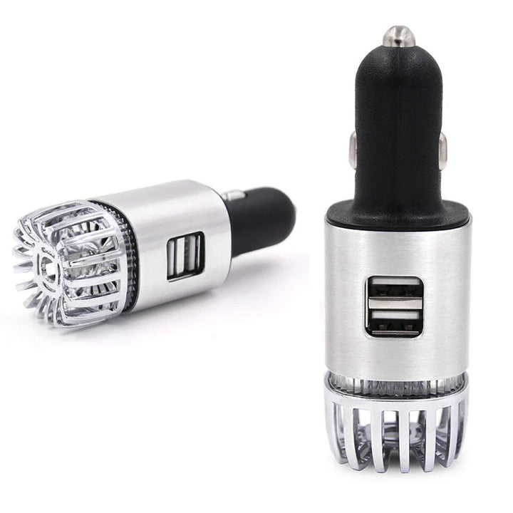 Aluminum Alloy USB Car Air Purifier - HZ TANOLI LLC