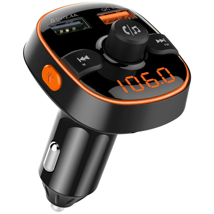 Car Bluetooth Mp3 Player Car Fm Transmitter - HZ TANOLI LLC