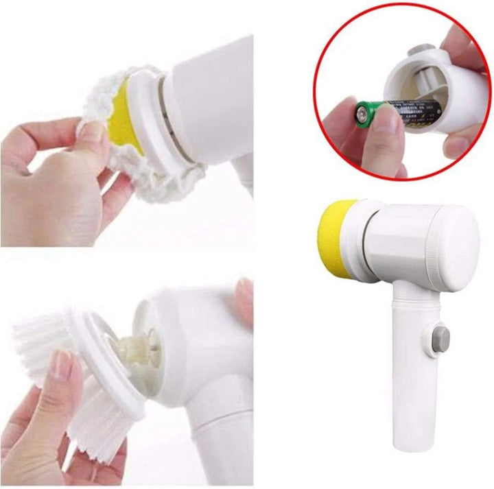 Cleaning Magic Electric Brush (5-in-1) - HZ TANOLI LLC