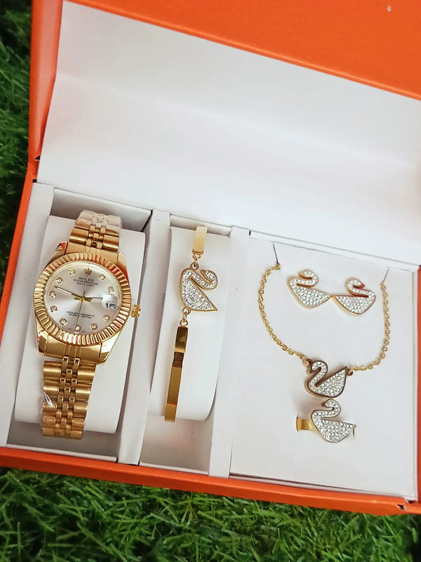 Crystal Hour Women Watch - HZ TANOLI LLC