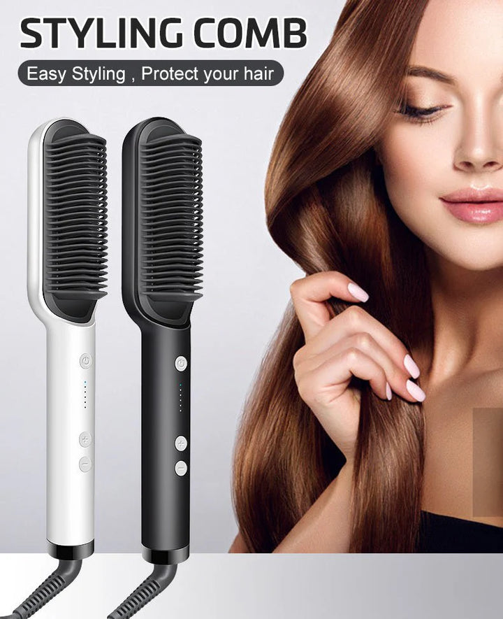 Electric Hair Straightening Comb - HZ TANOLI LLC
