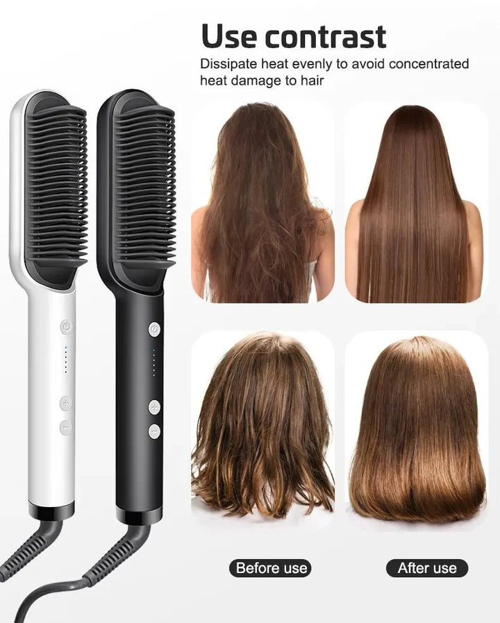 Electric Hair Straightening Comb - HZ TANOLI LLC