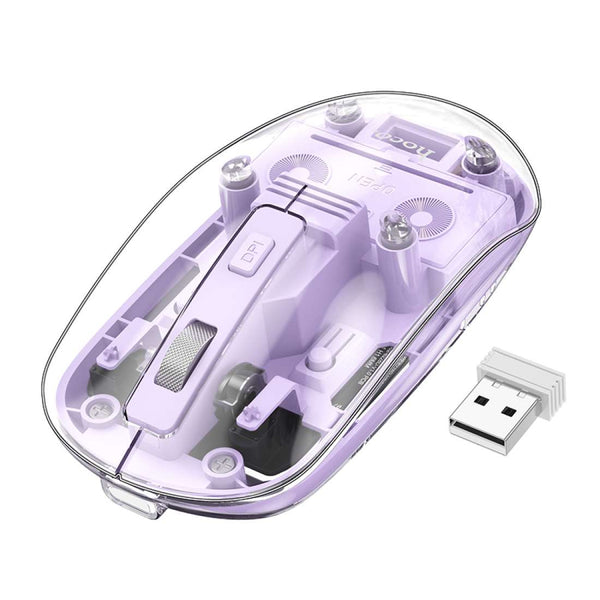 Hoco - Dual-mode Silent Wireless Mouse (GM29) - HZ TANOLI LLC