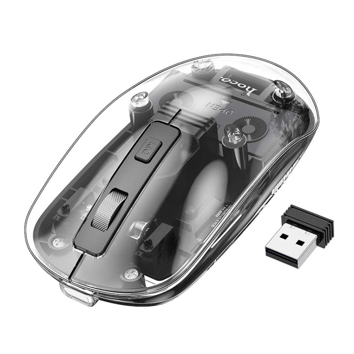 Hoco - Dual-mode Silent Wireless Mouse (GM29) - HZ TANOLI LLC