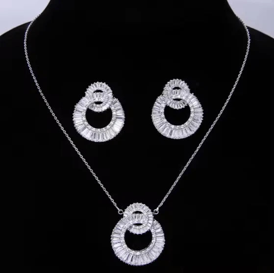 Infinity Necklace Set - HZ TANOLI LLC