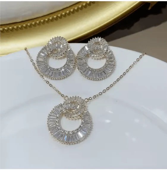 Infinity Necklace Set - HZ TANOLI LLC