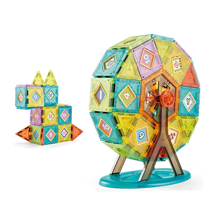 Magnetic Blocks Toy 70 Pcs. - HZ TANOLI LLC