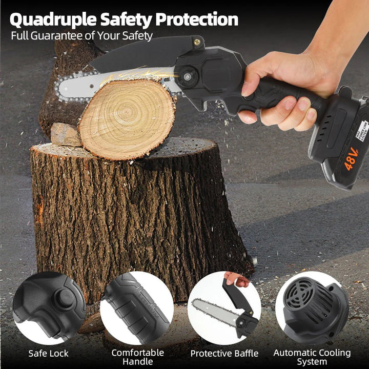 Mini Electric Chainsaw - HZ TANOLI LLC