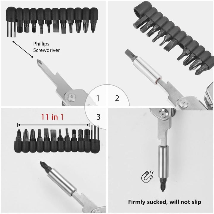 Multifunctional Pliers Outdoor Combination Multi-Purpose Knife Tool Pliers Folding Pliers - HZ TANOLI LLC