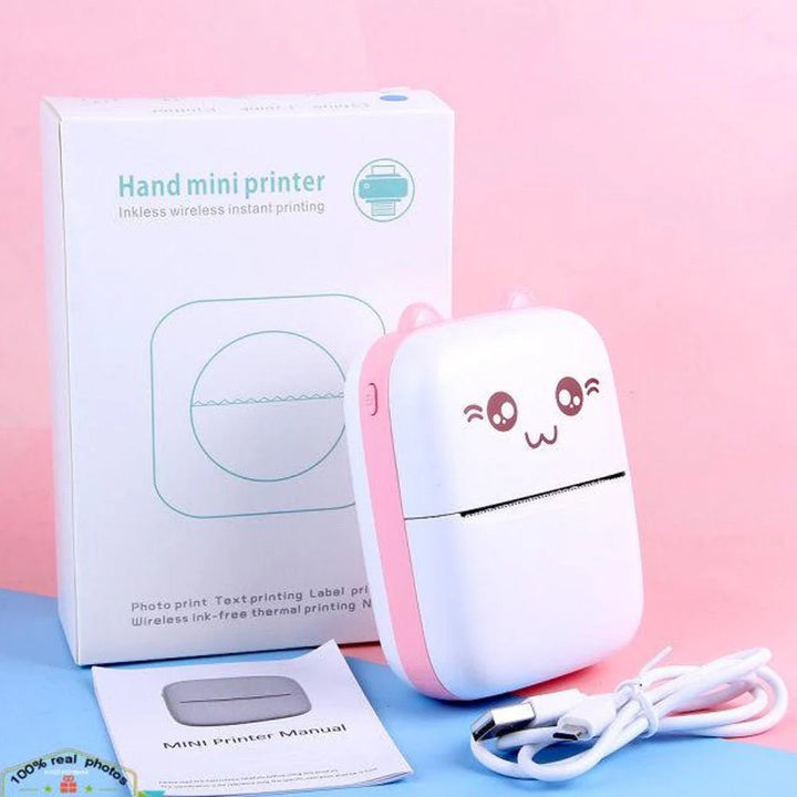 Portable Mini Pocket Printer BT Thermal Printer - HZ TANOLI LLC