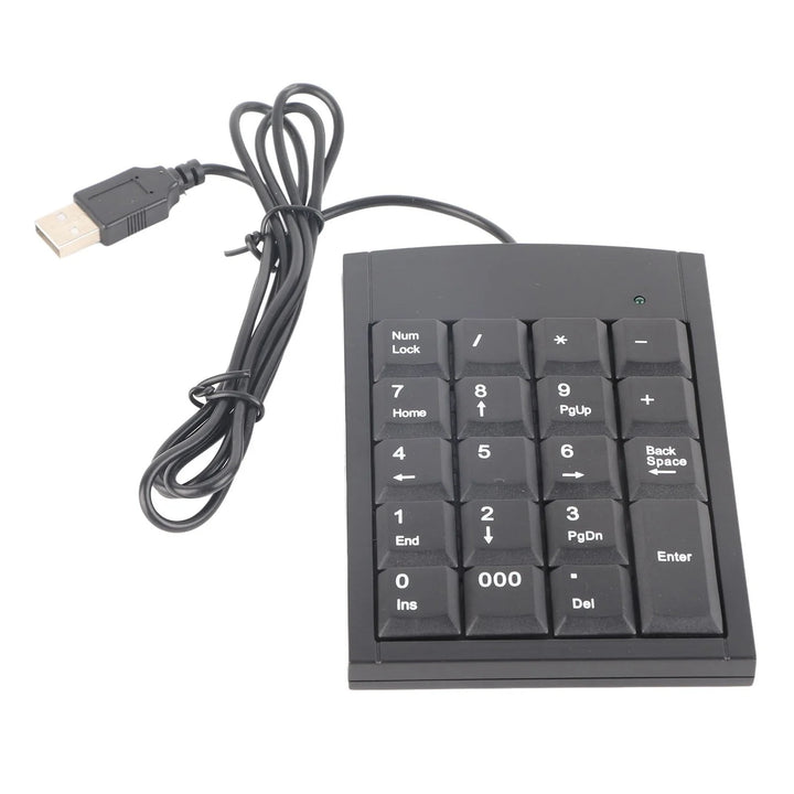Portable Mini USB Numeric Keypad Number Keyboard for Laptop and Mobile - HZ TANOLI LLC