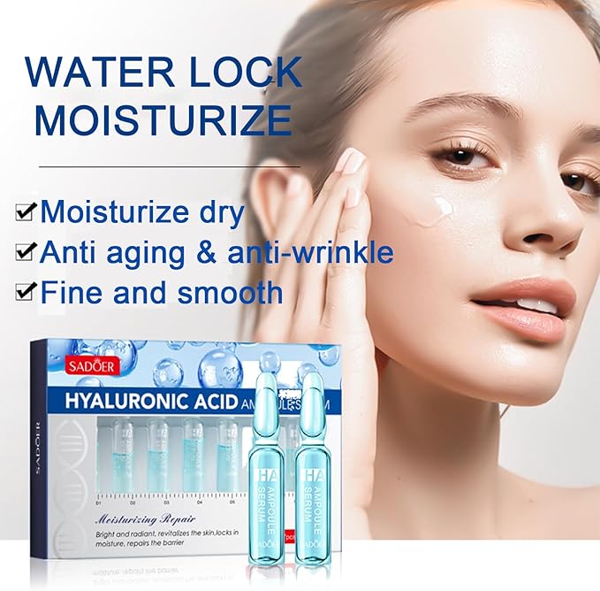 SADÖER - Hyaluronic Acid Ampoule Serum (Original) - HZ TANOLI LLC