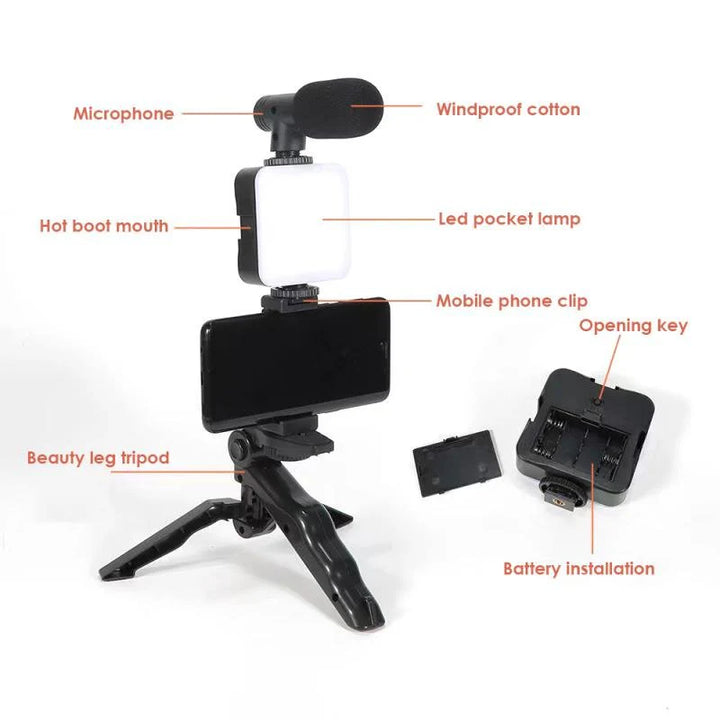Smartphone & Camera Vlogging Studio Kits - HZ TANOLI LLC