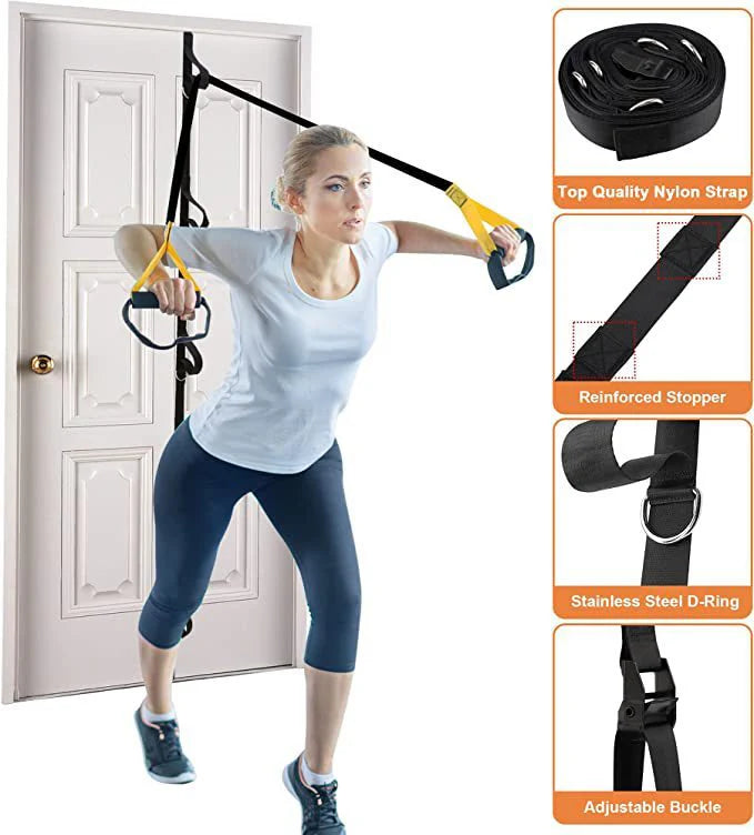 Tension Rope Suspension Training Belt Accessories Fitness Equipment - HZ TANOLI LLC