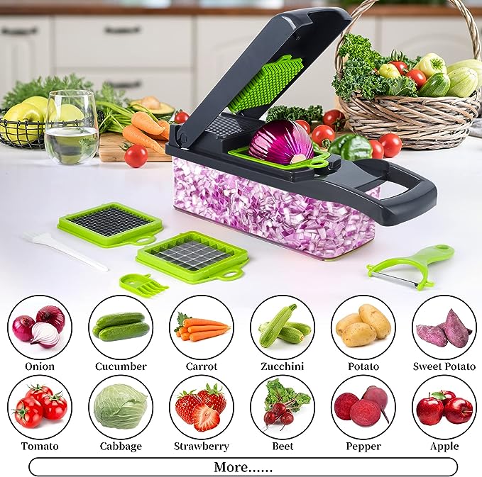 Vegetable Cutter Chopper and Slicer - HZ TANOLI LLC