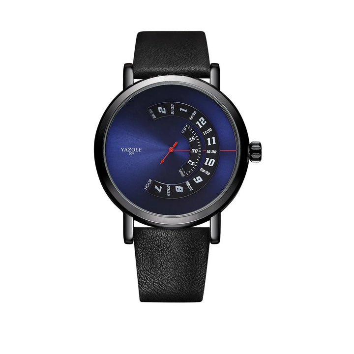 Watch Men's Turntable Waterproof Men's Watch Quartz Watch Men's Watch - HZ TANOLI LLC