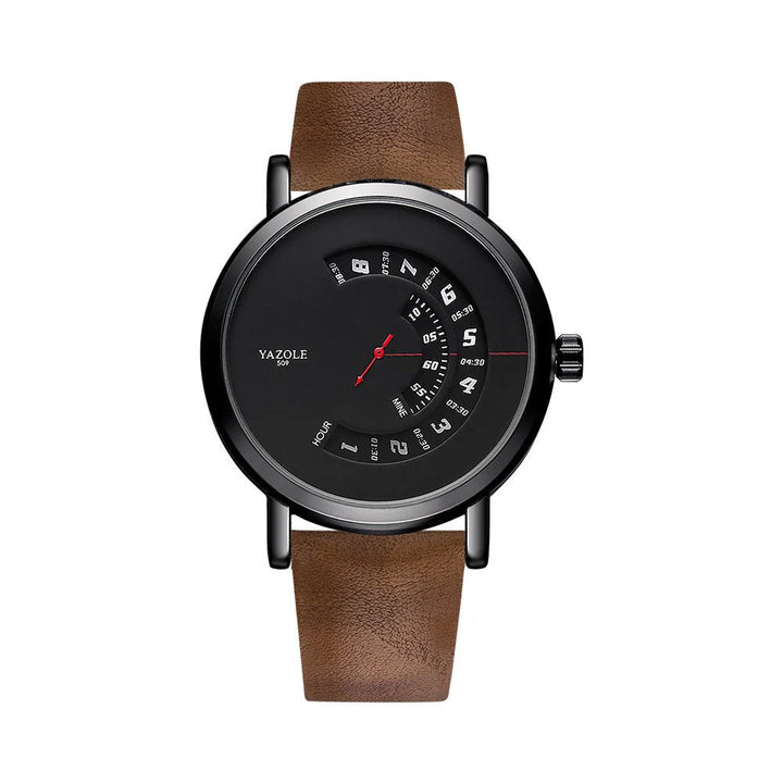 Watch Men's Turntable Waterproof Men's Watch Quartz Watch Men's Watch - HZ TANOLI LLC