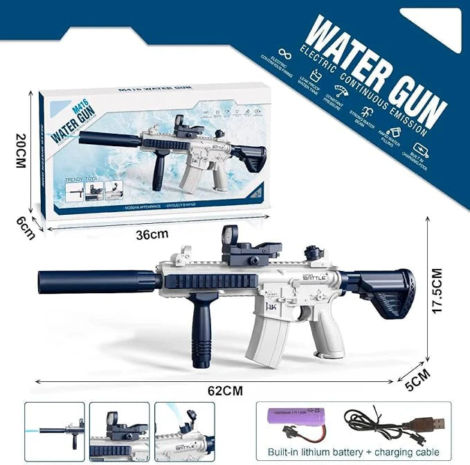 Water Gun for Kids (M416) - HZ TANOLI LLC