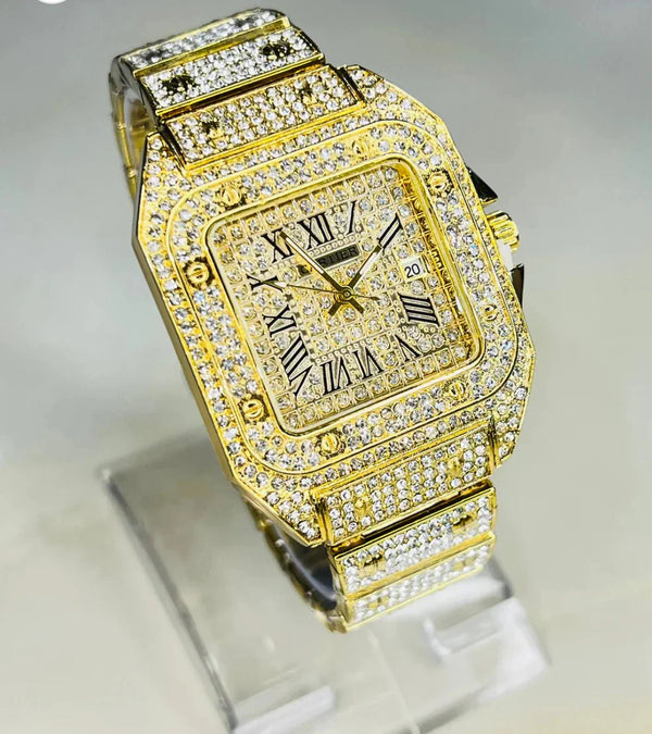Women Gold Watch - HZ TANOLI LLC